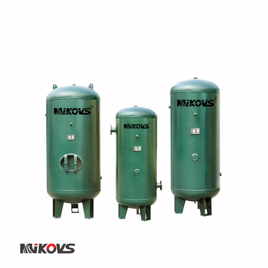 8 m3 10 bar Edelstahl-Druckbehälter für Kompressor