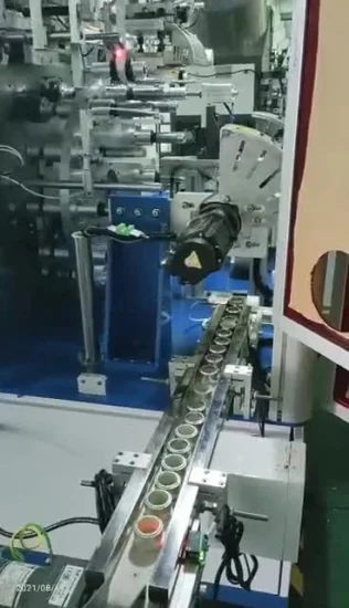 Automatische Heißprägemaschine Passen Sie die Maschine an die speziellen Produkte an, die zum Drucken auf der runden Oberfläche des Weinflaschendeckels verwendet werden